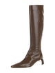 Tibi Patent Leather Riding Boots