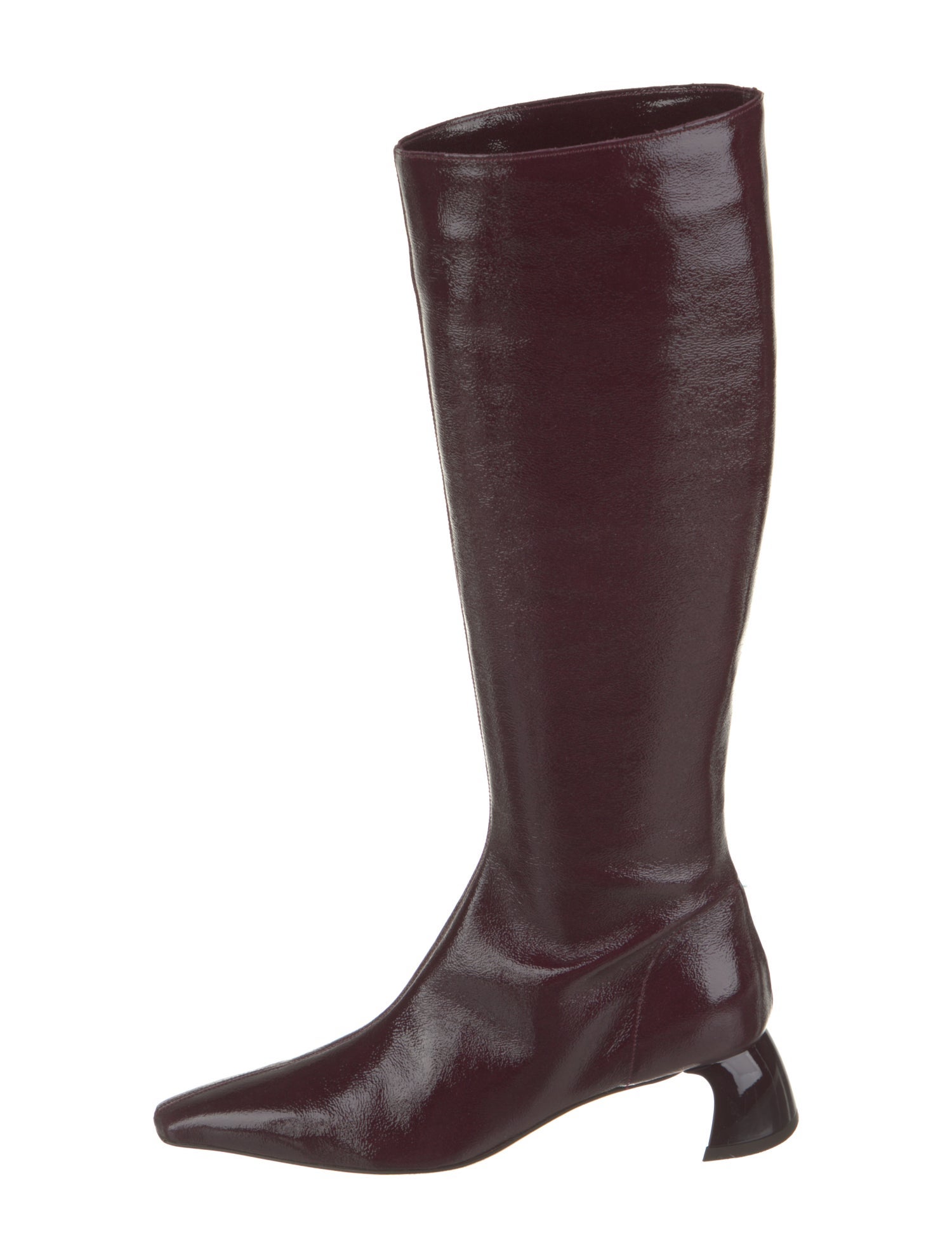 Tibi Patent Leather Riding Boots w/ Tags
