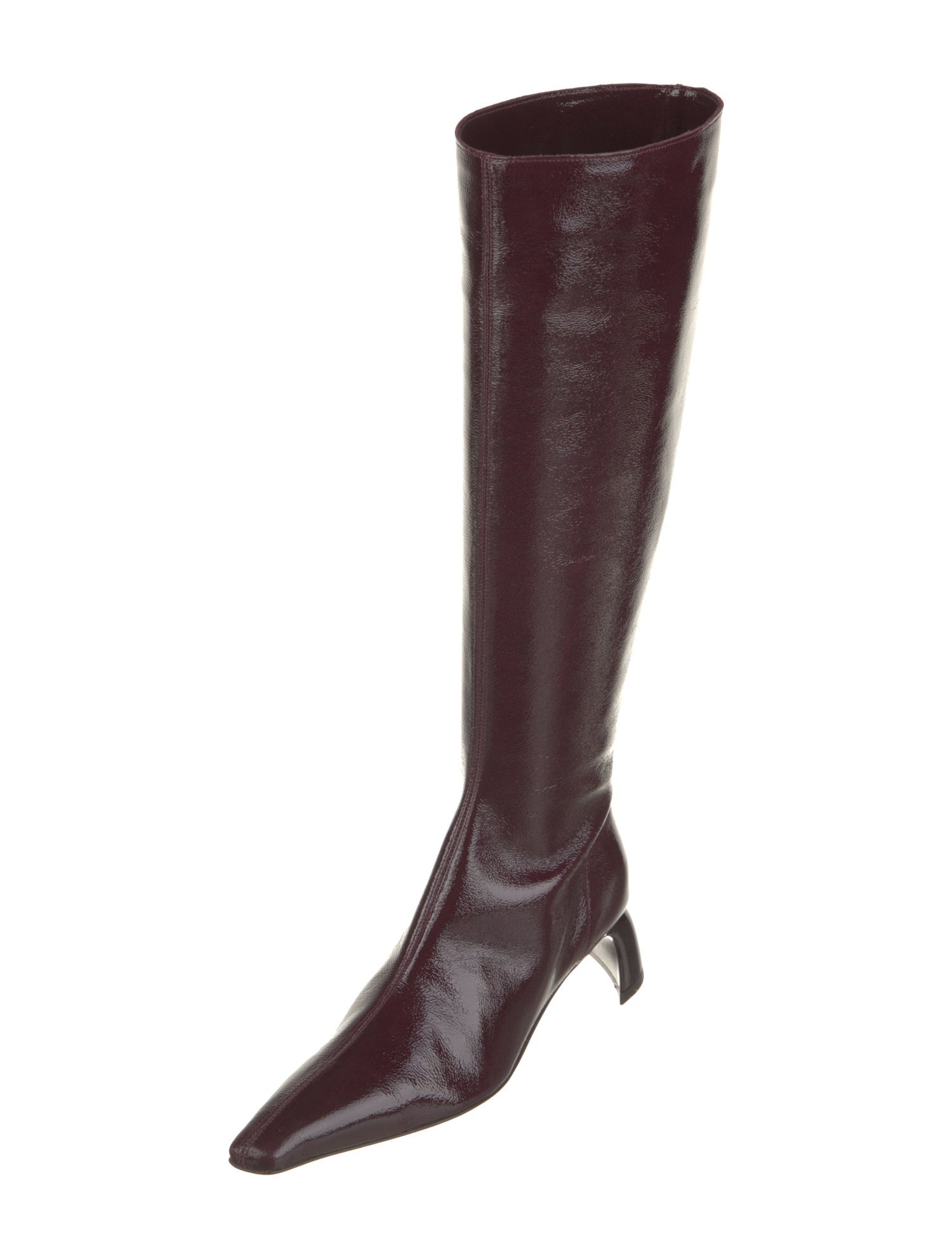Tibi Patent Leather Riding Boots w/ Tags