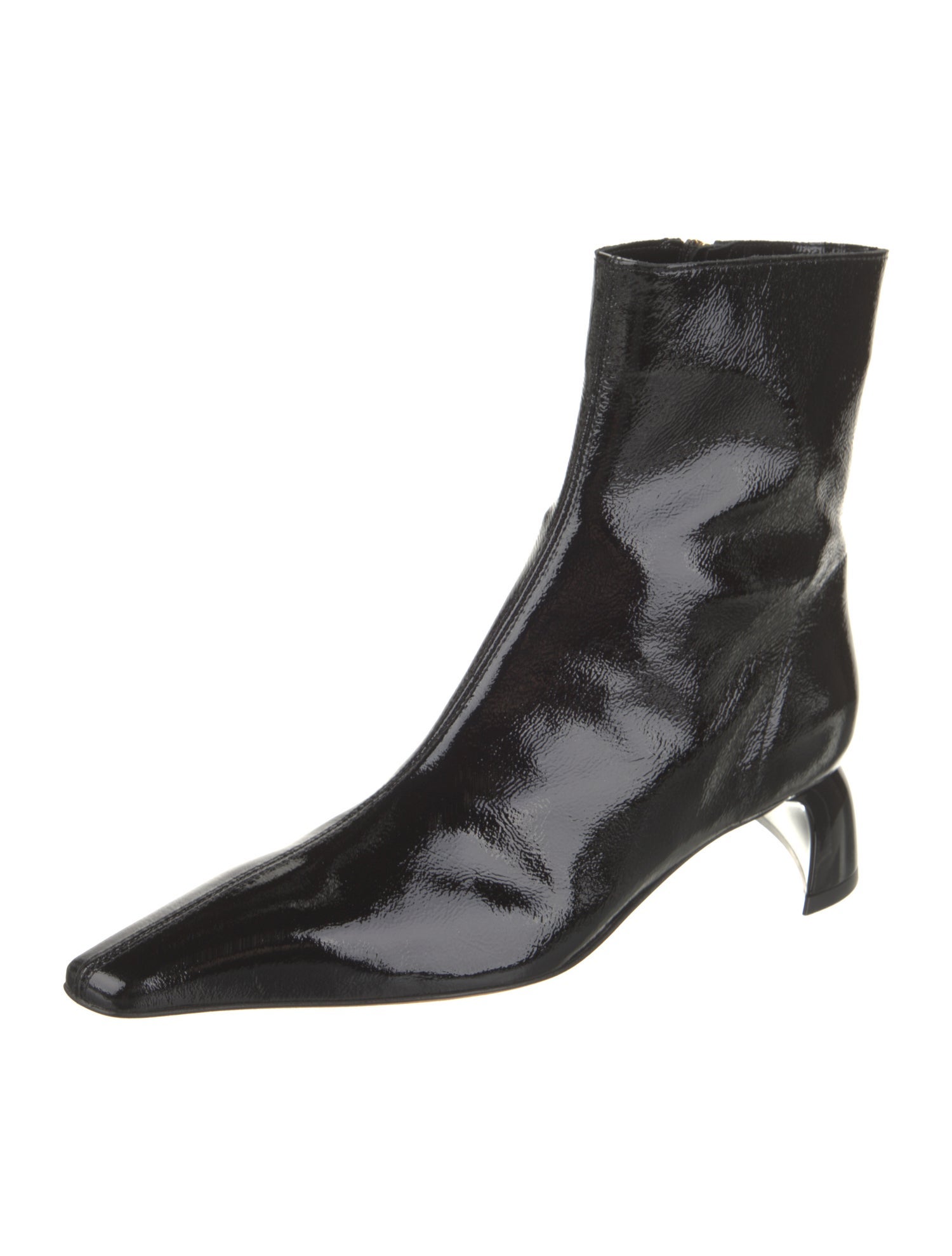 Tibi Patent Leather Boots