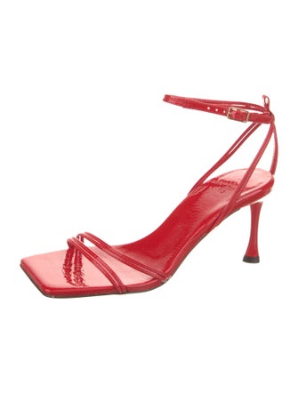 Tibi Patent Leather Sandals