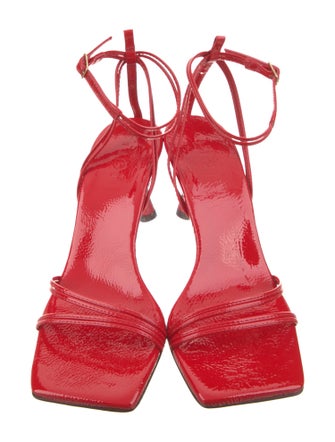 Tibi Patent Leather Sandals