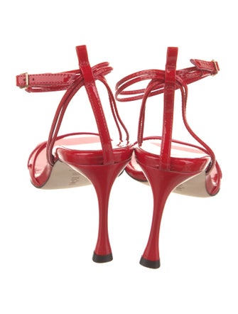 Tibi Patent Leather Sandals