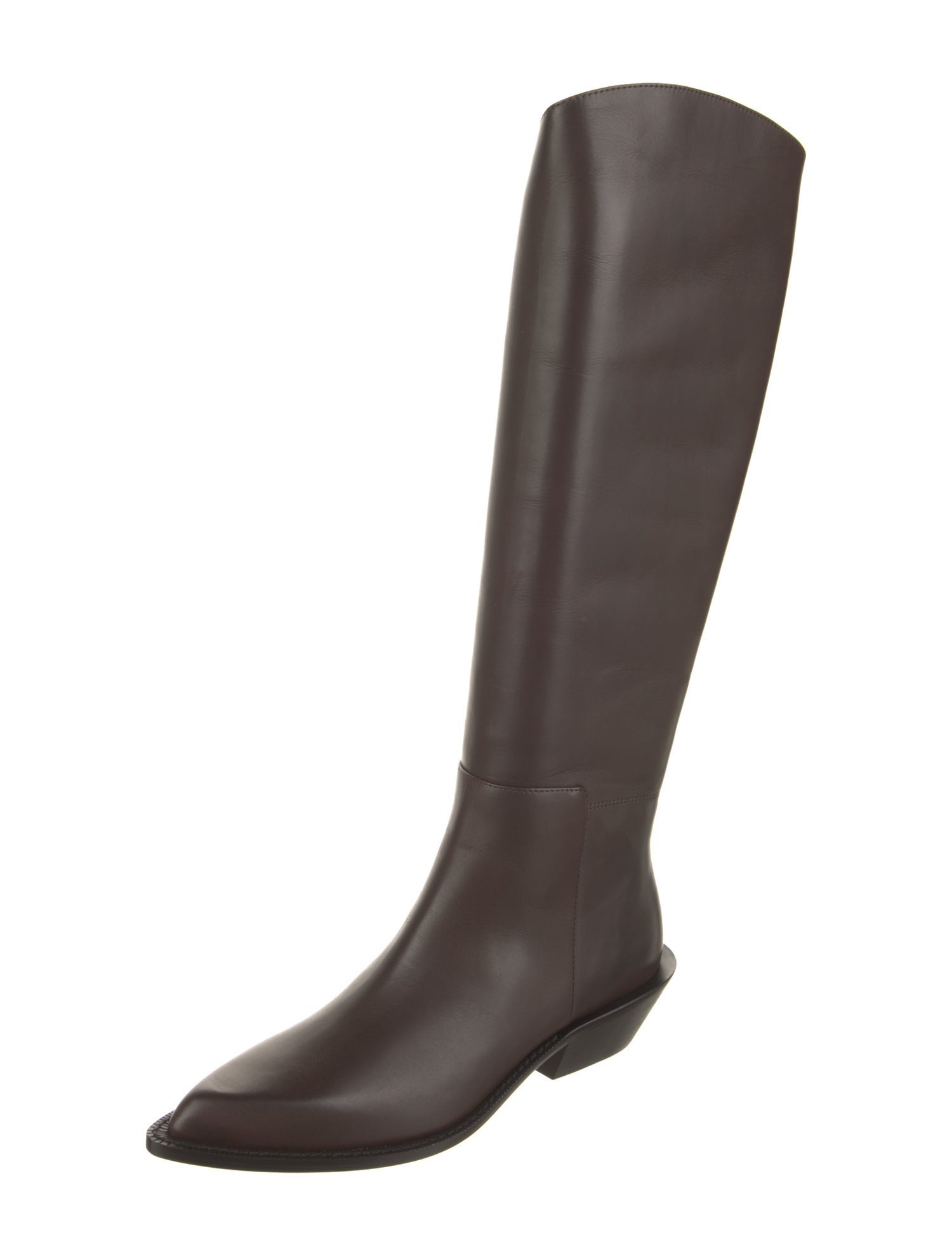 Tibi Leather Riding Boots