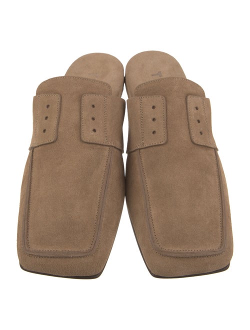 Tibi Suede Mules