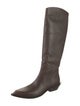 Tibi Leather Riding Boots