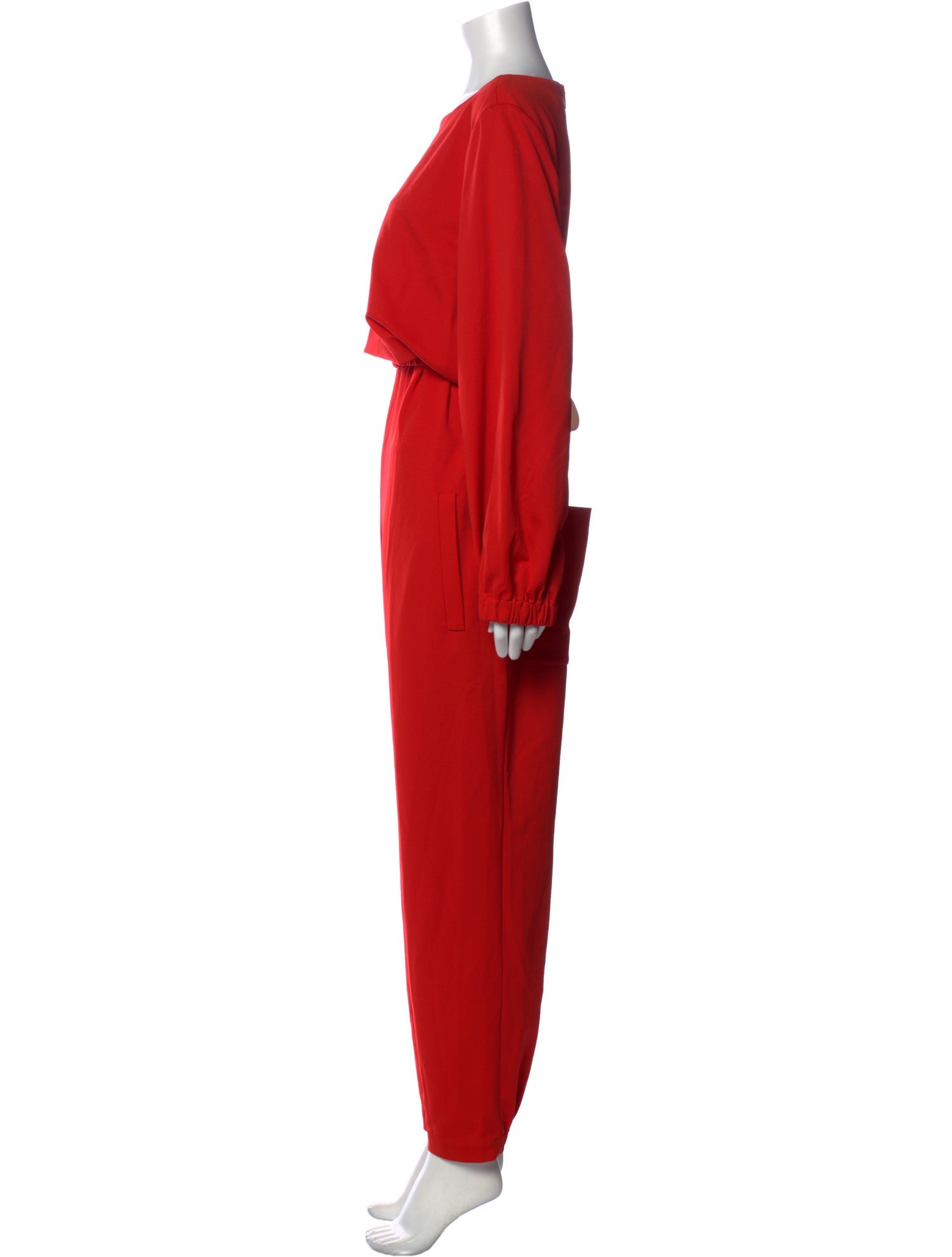 Tibi Scoop Neck Jumpsuit