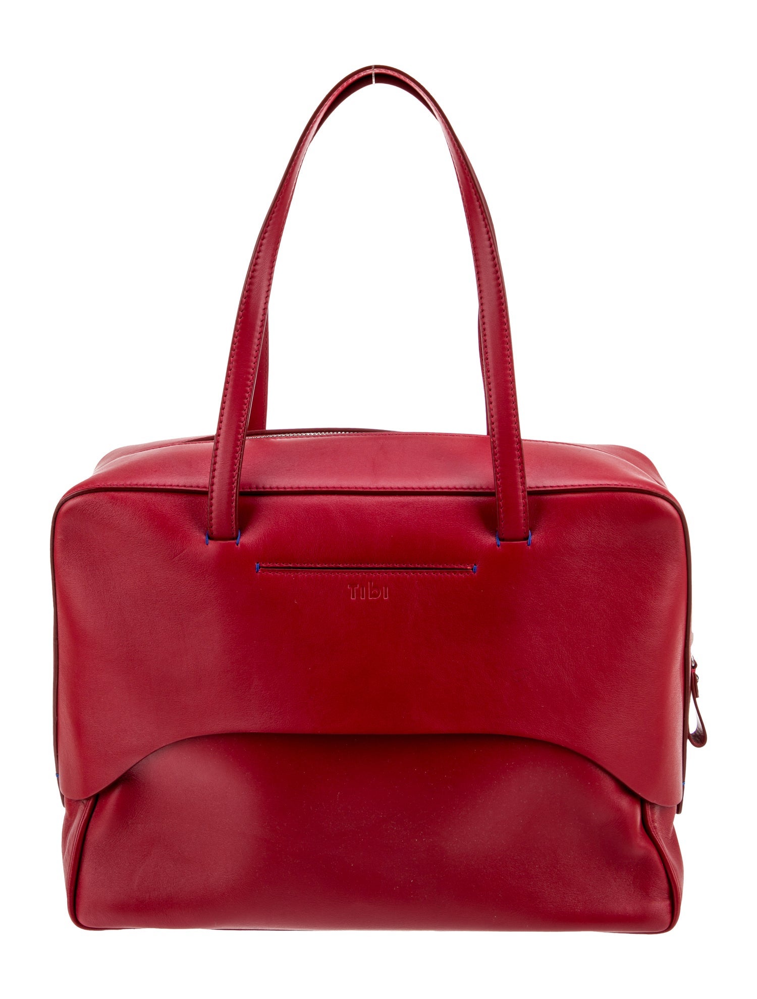 Tibi Leather Briefcase