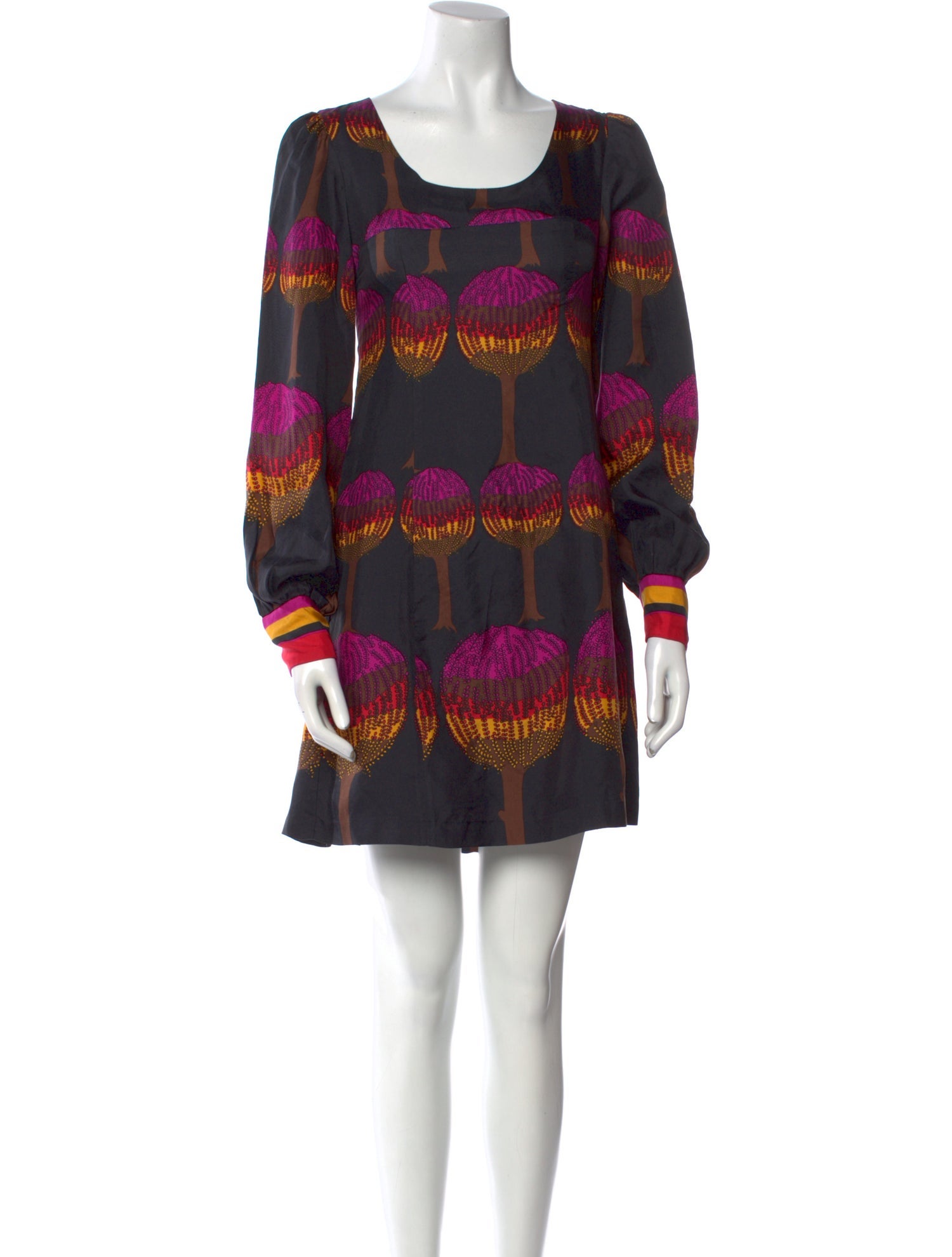 Tibi Printed Mini Dress