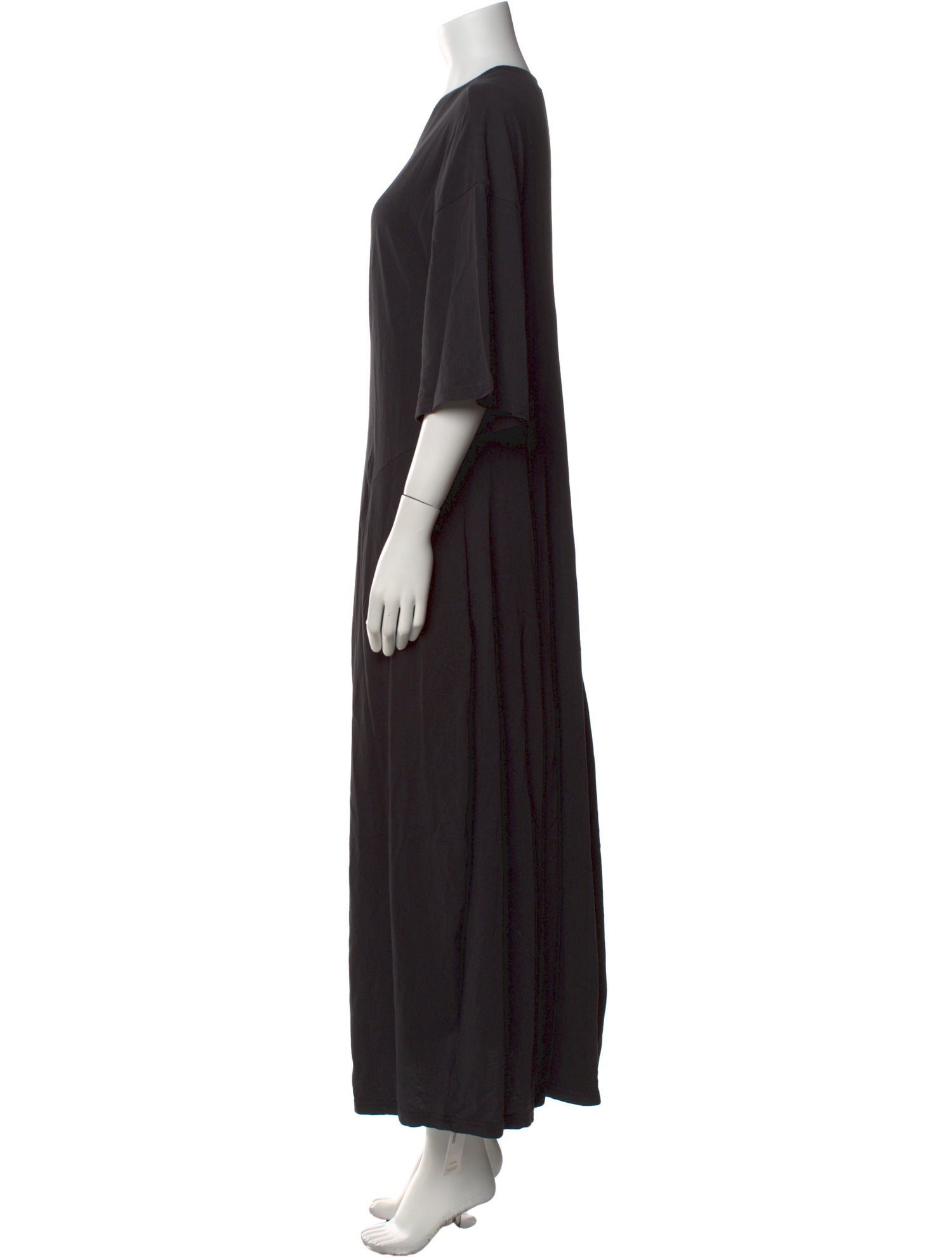 Tibi Scoop Neck Long Dress