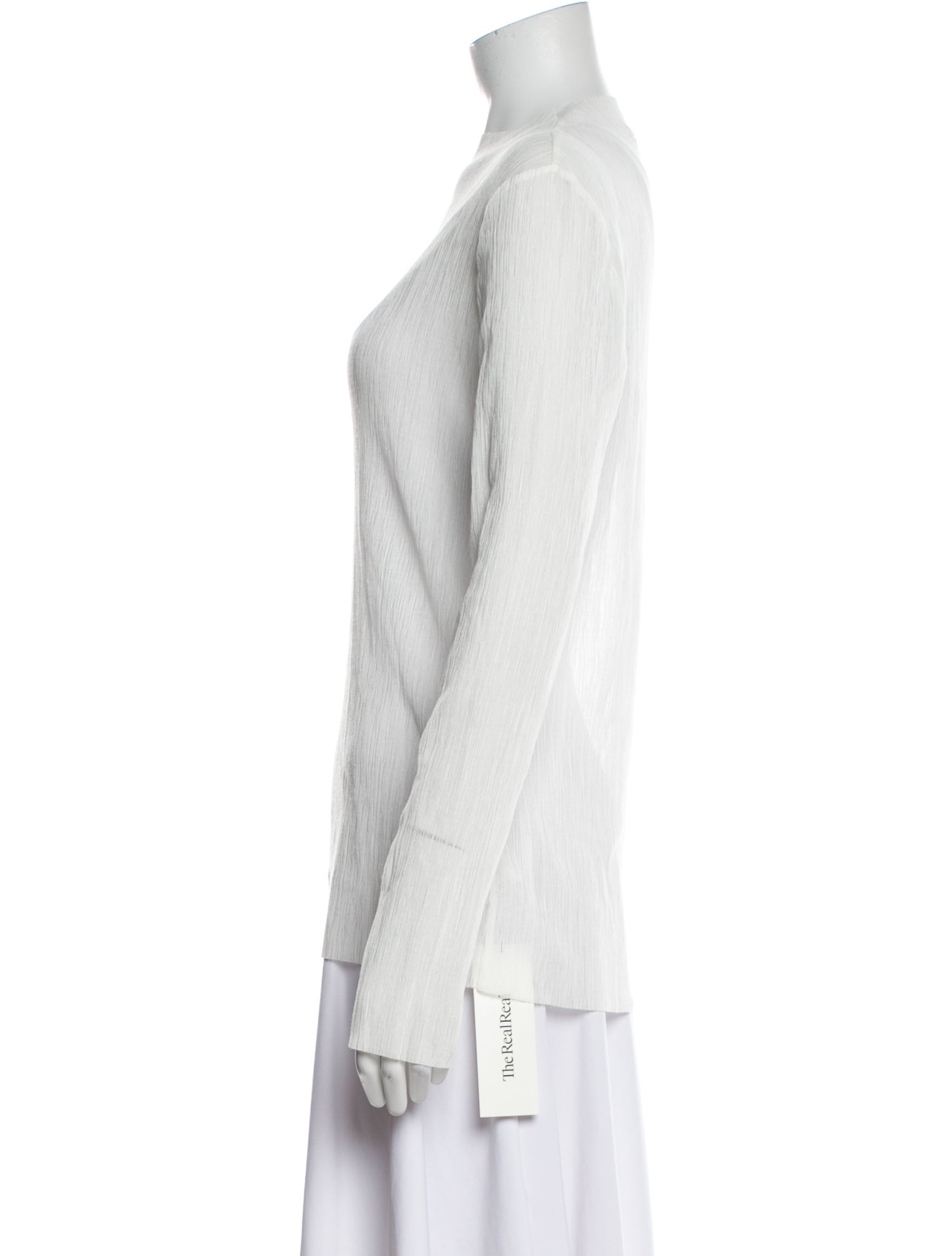 Tibi Bateau Neckline Sweater