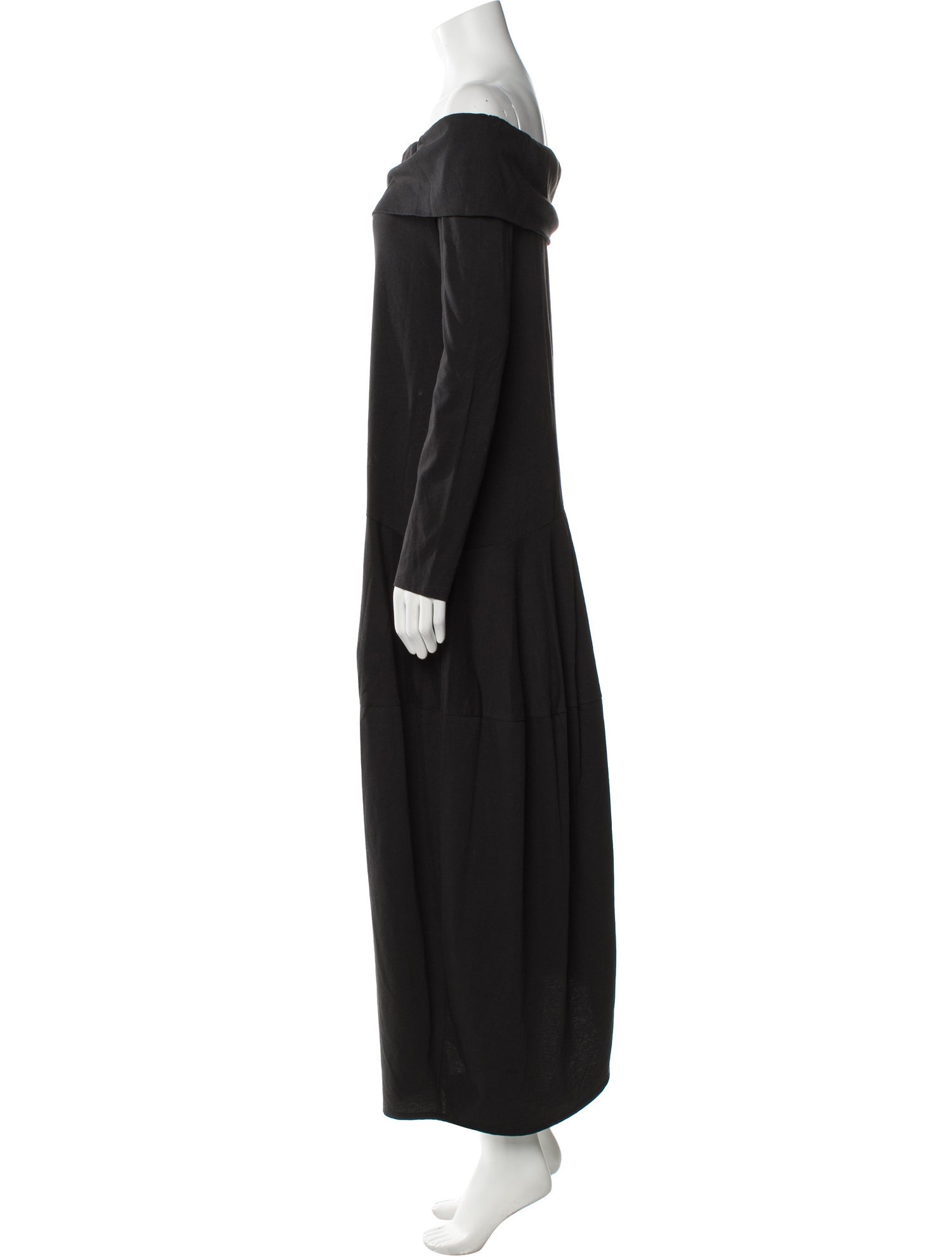 Tibi Off-The-Shoulder Midi Length Dress