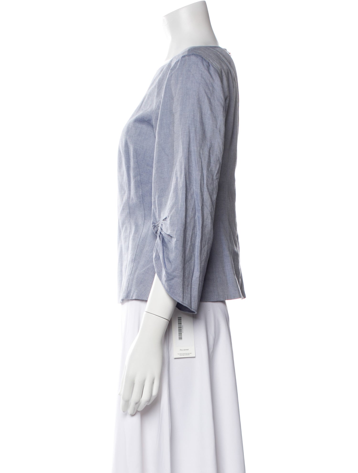 Tibi Chambray Biker Jacket w/ Tags