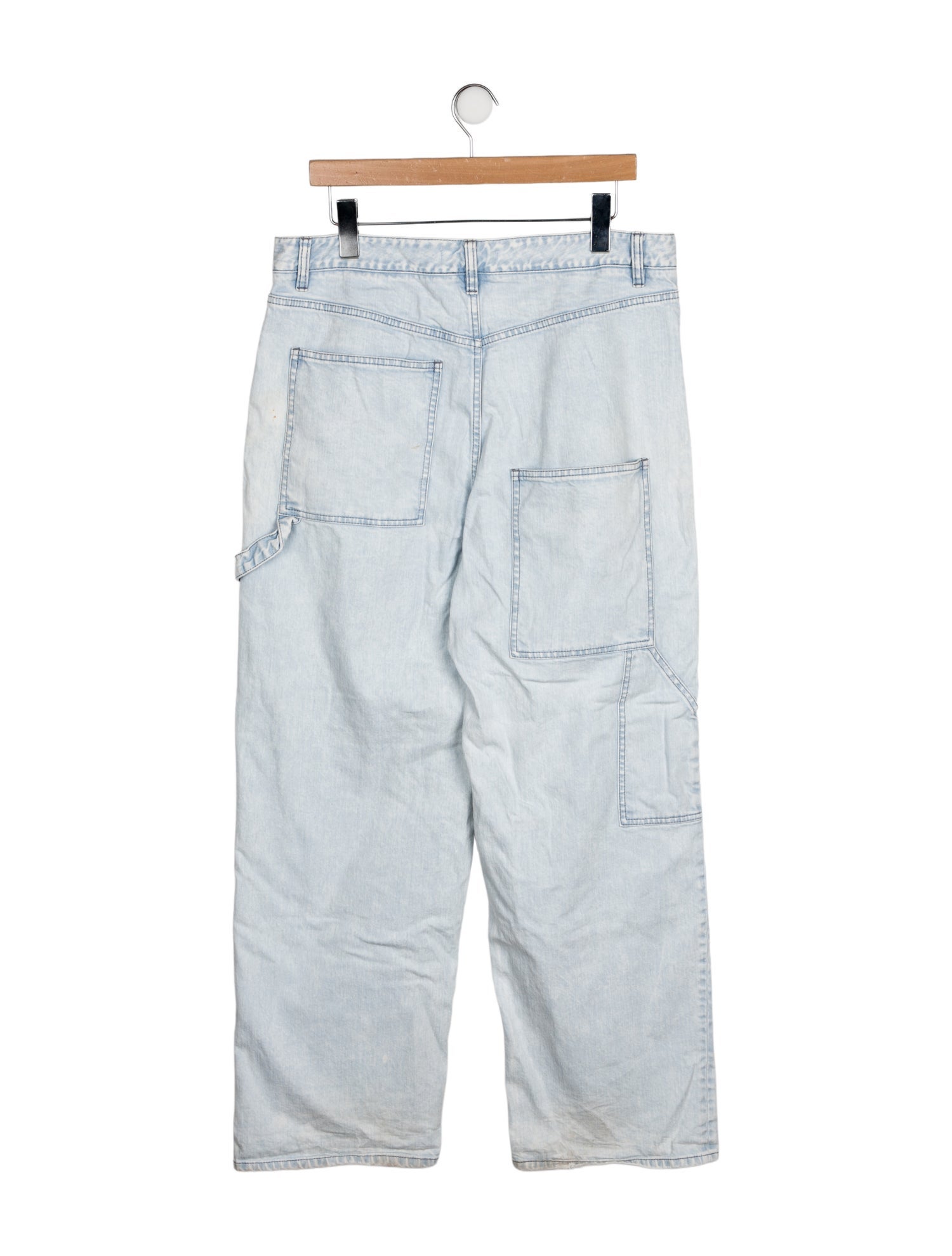 Tibi High-Rise Wide Leg Jeans