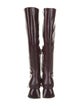 Tibi Patent Leather Riding Boots