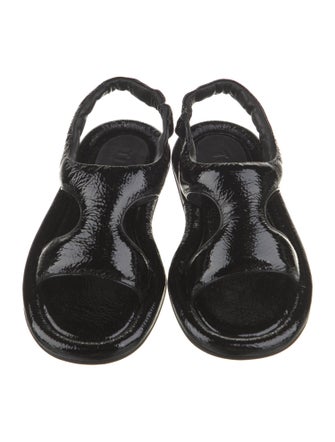 Tibi PVC Gladiator Sandals