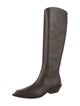 Tibi Leather Riding Boots