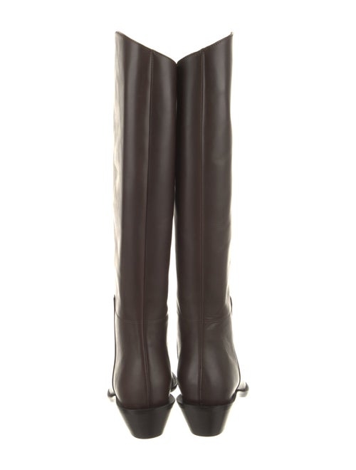 Tibi Leather Riding Boots