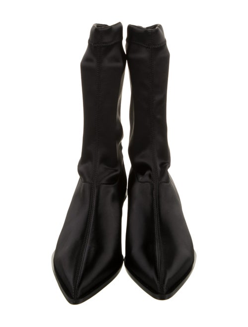 Tibi Satin Sock Boots