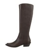 Tibi Leather Riding Boots
