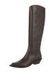 Tibi Leather Riding Boots