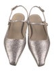 Tibi Leather Slingback Flats