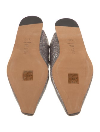 Tibi Leather Slingback Flats