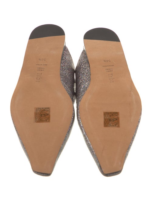 Tibi Leather Slingback Flats