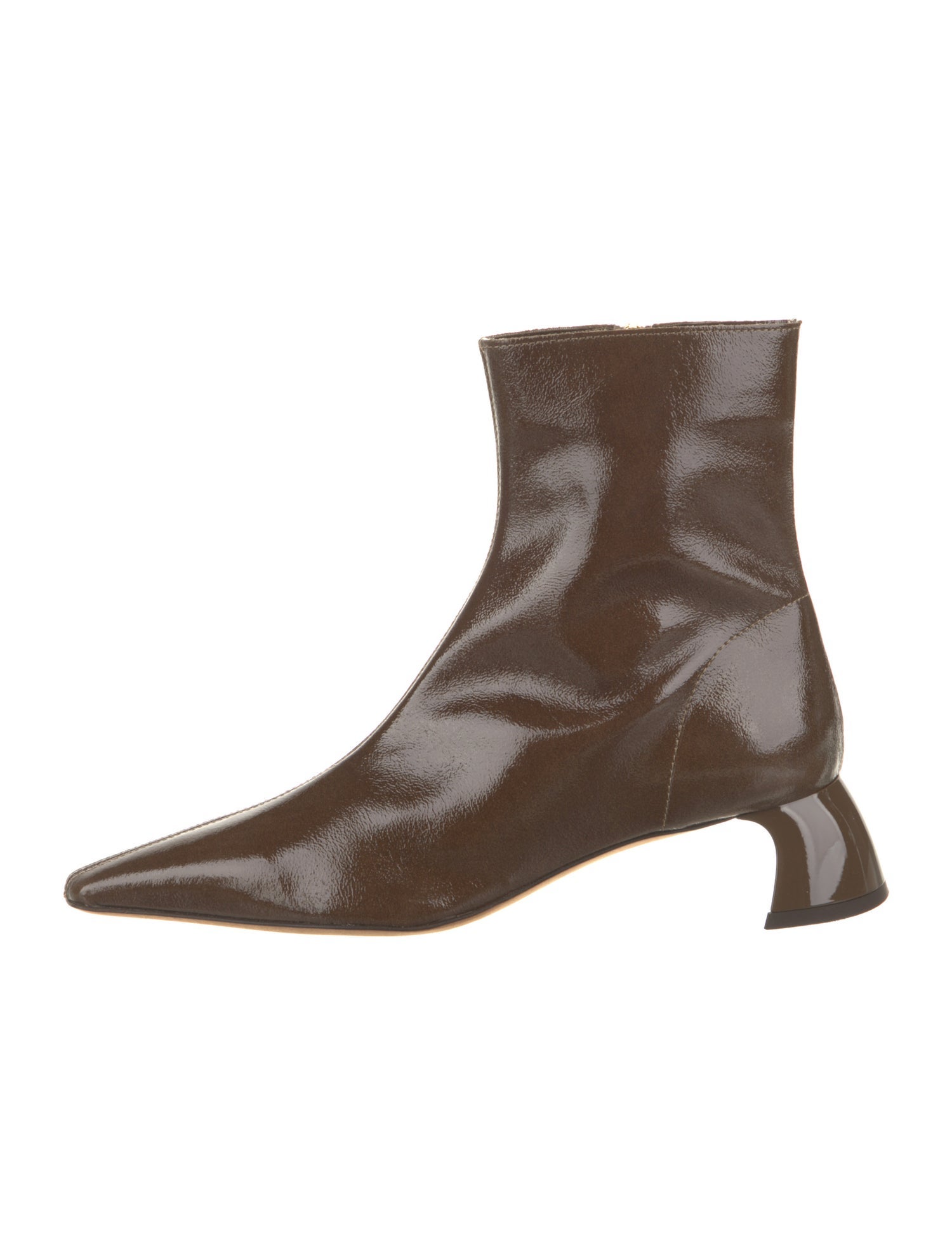 Tibi Patent Leather Boots