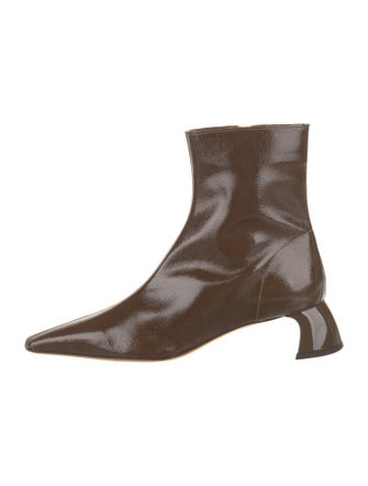 Tibi Patent Leather Boots