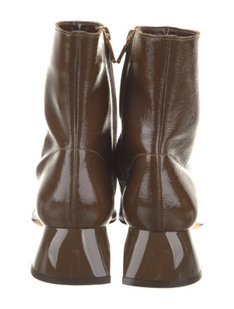 Tibi Patent Leather Boots