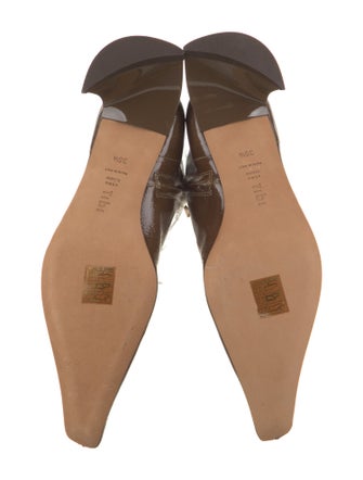 Tibi Patent Leather Boots