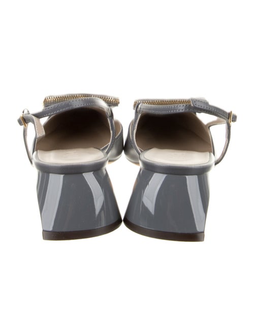 Tibi Leather Slingback Pumps