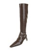 Tibi Leather Riding Boots