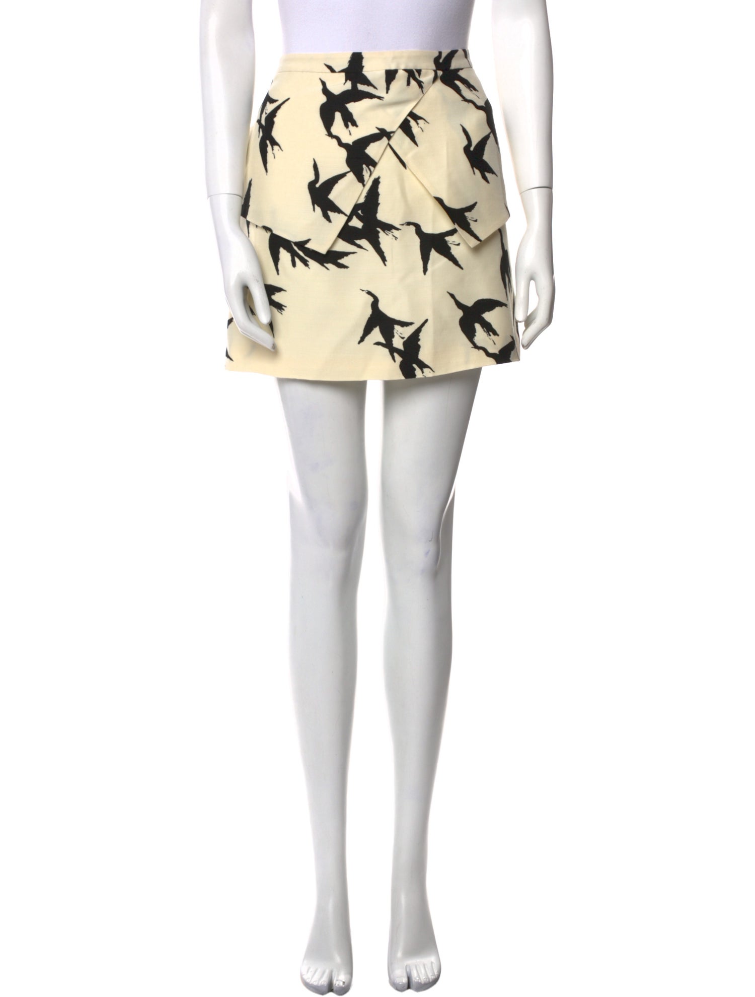 Tibi Wool Mini Skirt