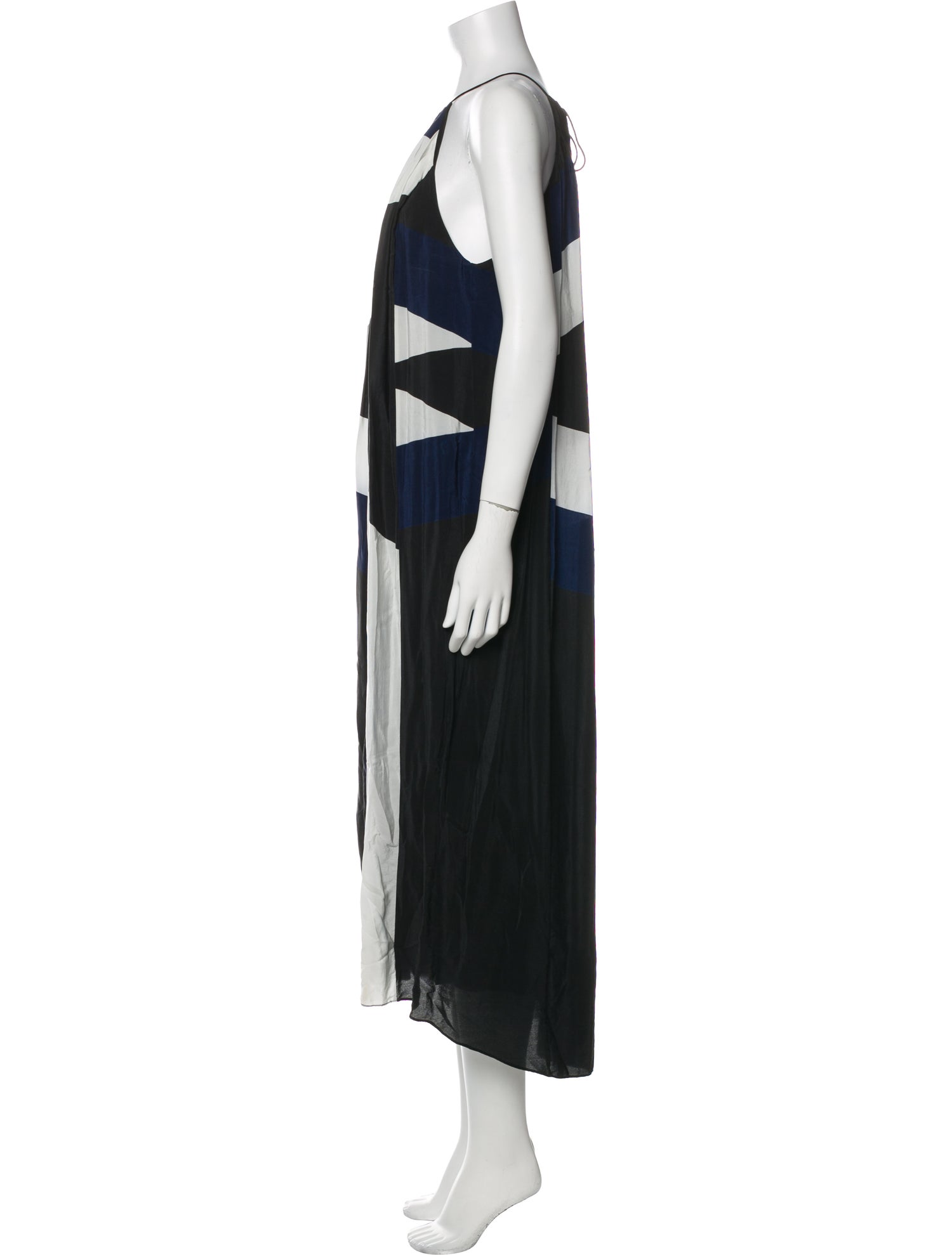 Tibi Silk Long Dress