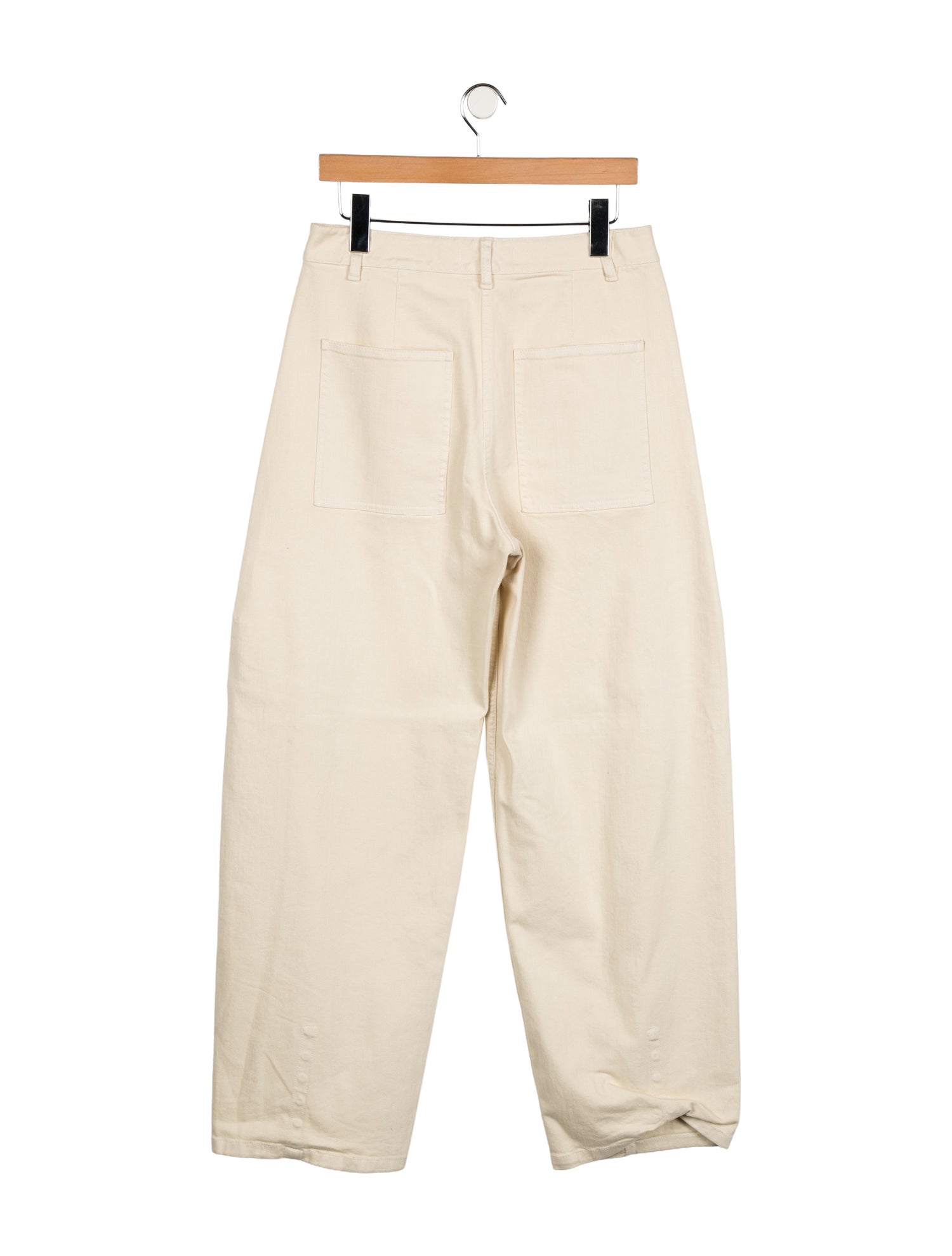 Tibi High-Rise Wide Leg Jeans