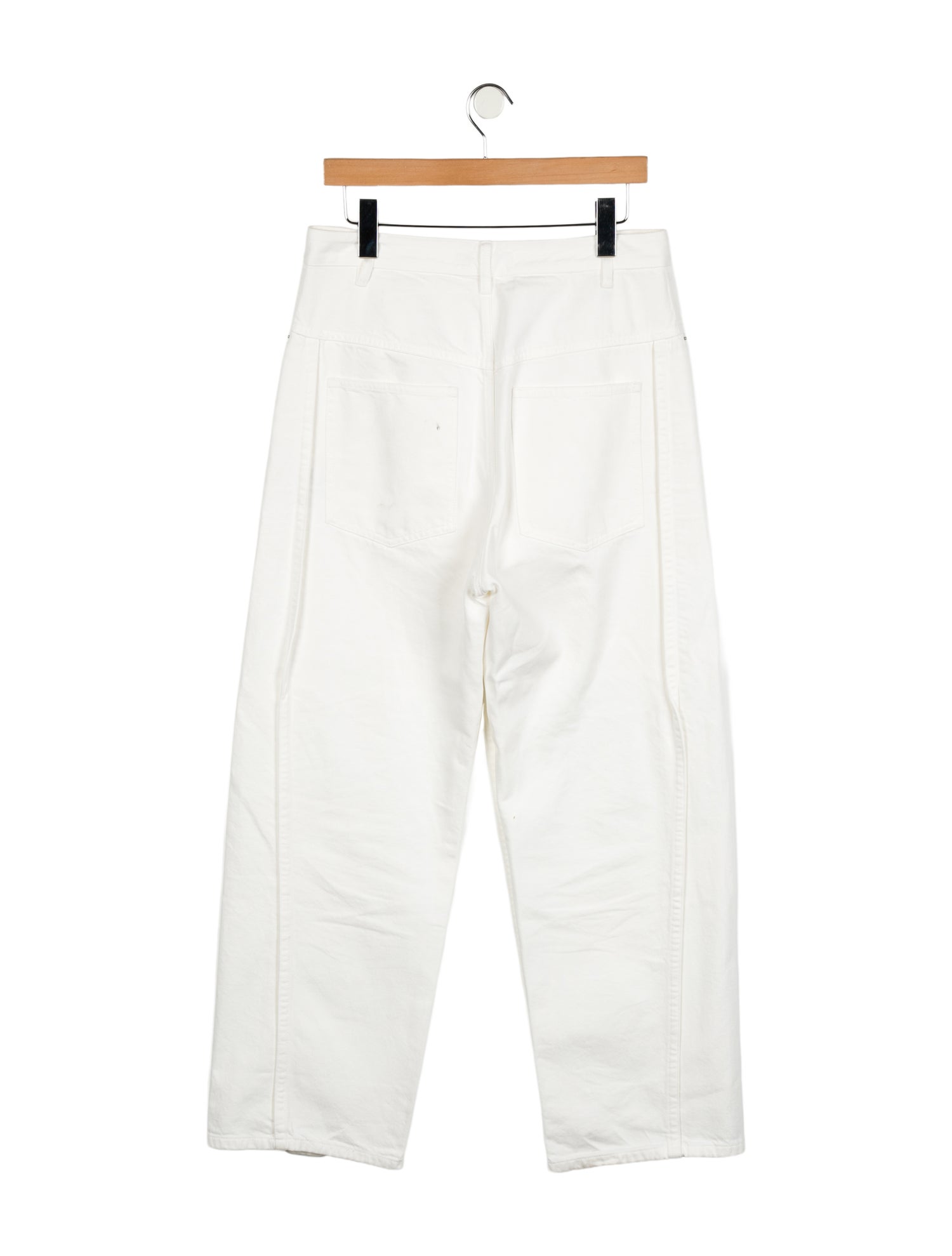 Tibi High-Rise Wide Leg Jeans