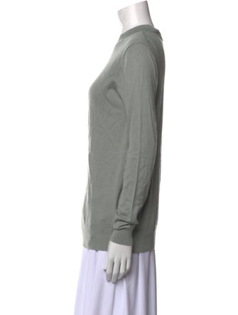 Tibi Wool Mock Neck Sweater