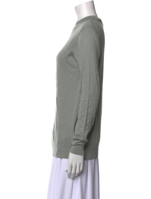Tibi Wool Mock Neck Sweater