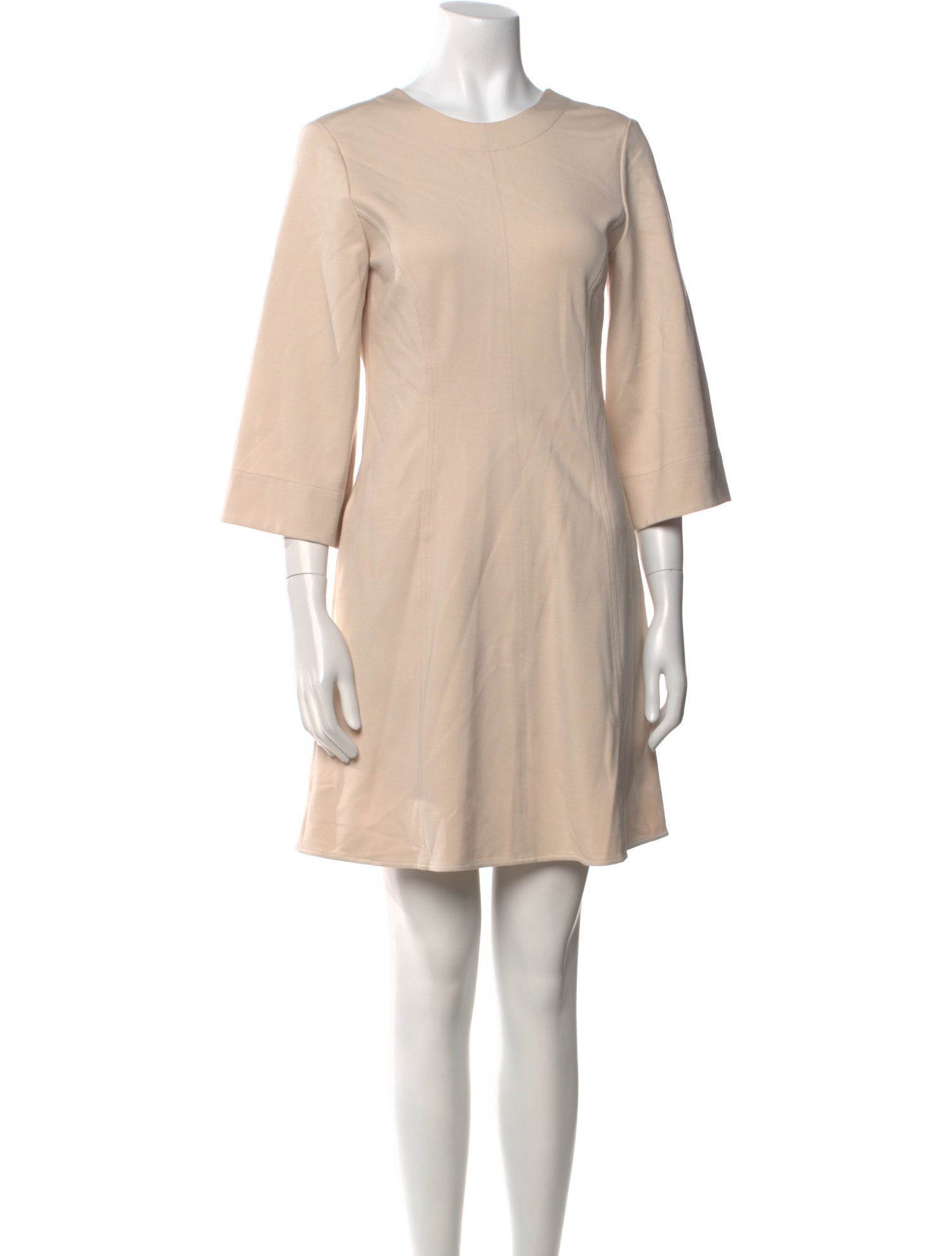 Tibi Crew Neck Mini Dress