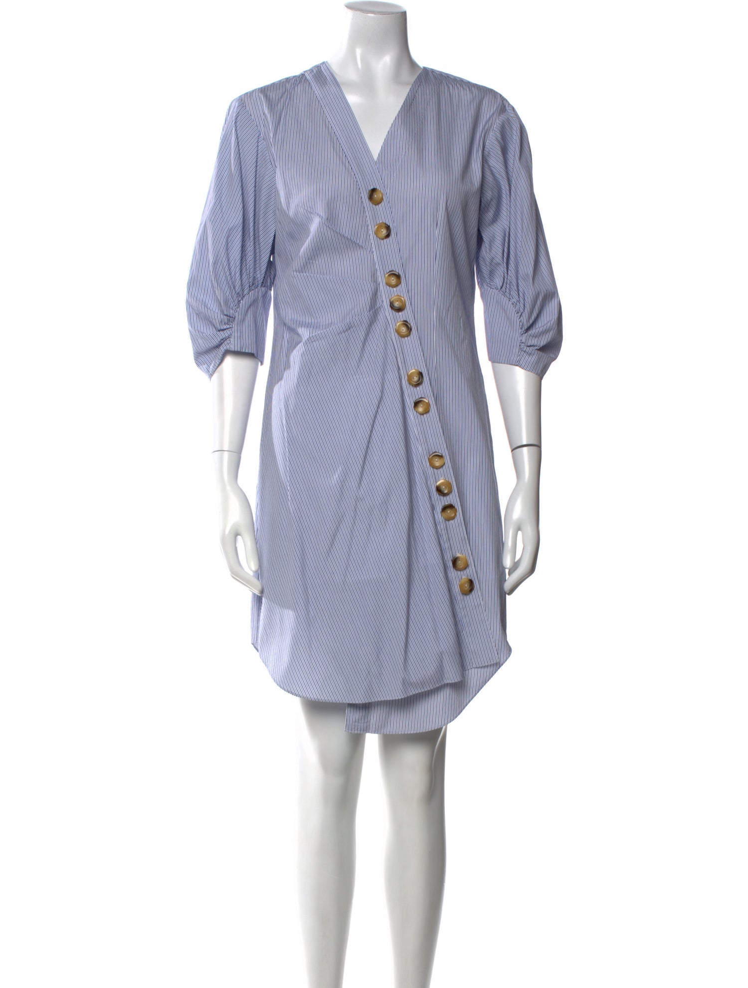 Tibi Striped Mini Dress