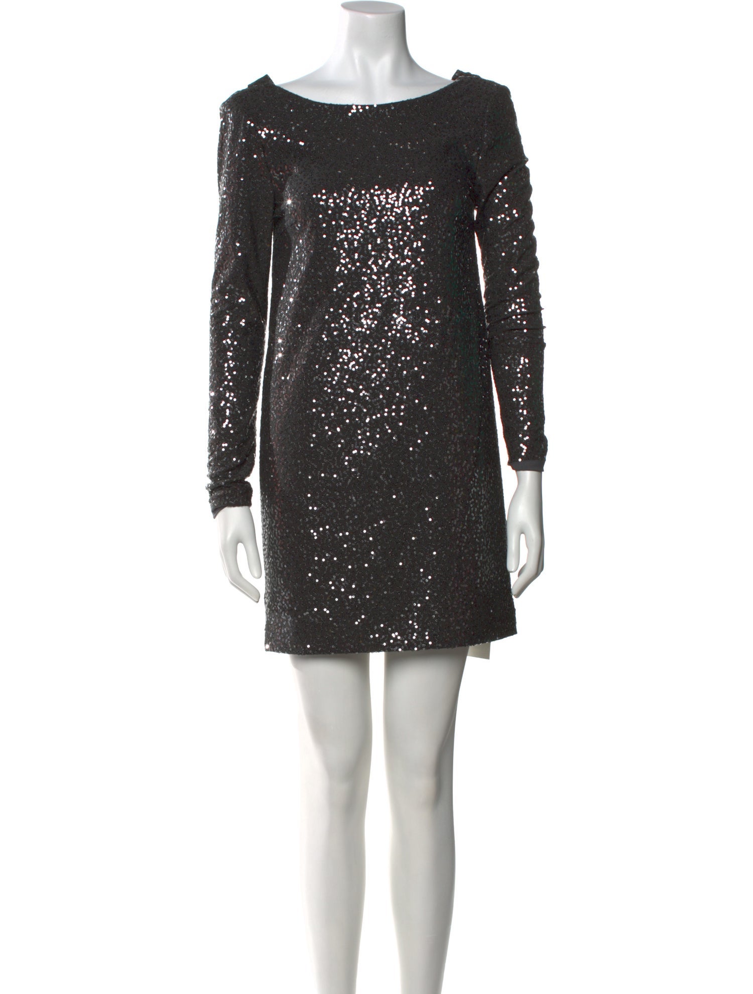 Tibi Scoop Neck Mini Dress