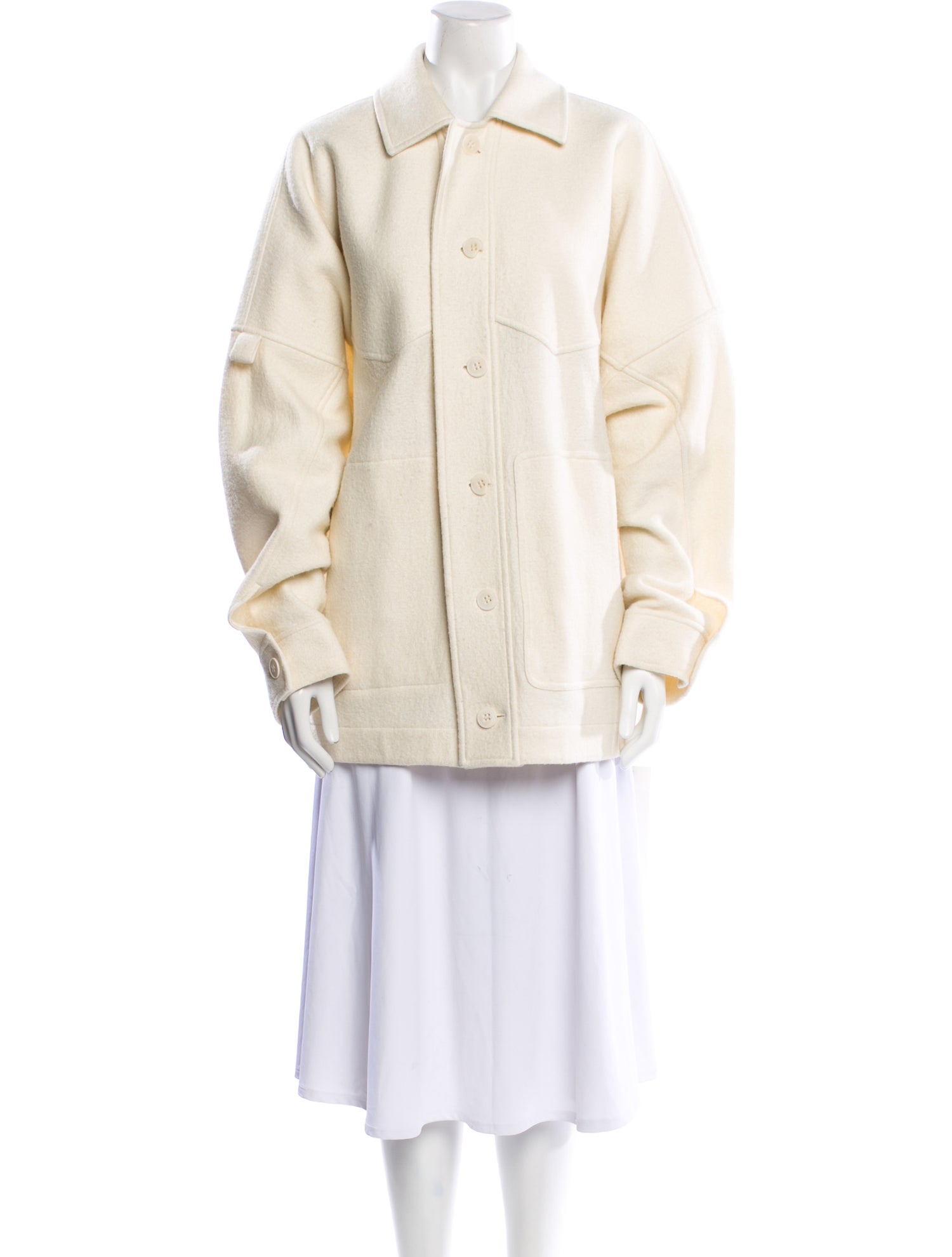 Tibi Virgin Wool Striped Jacket