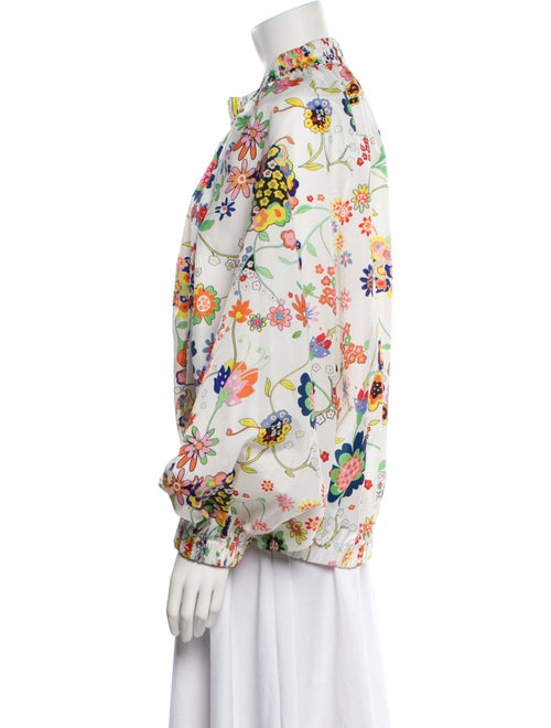 Tibi Floral Print Jacket