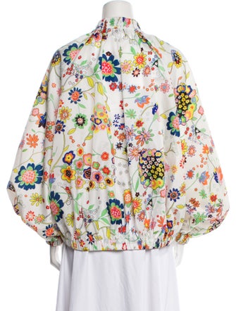 Tibi Floral Print Jacket