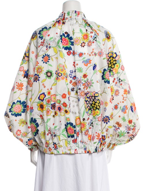 Tibi Floral Print Jacket