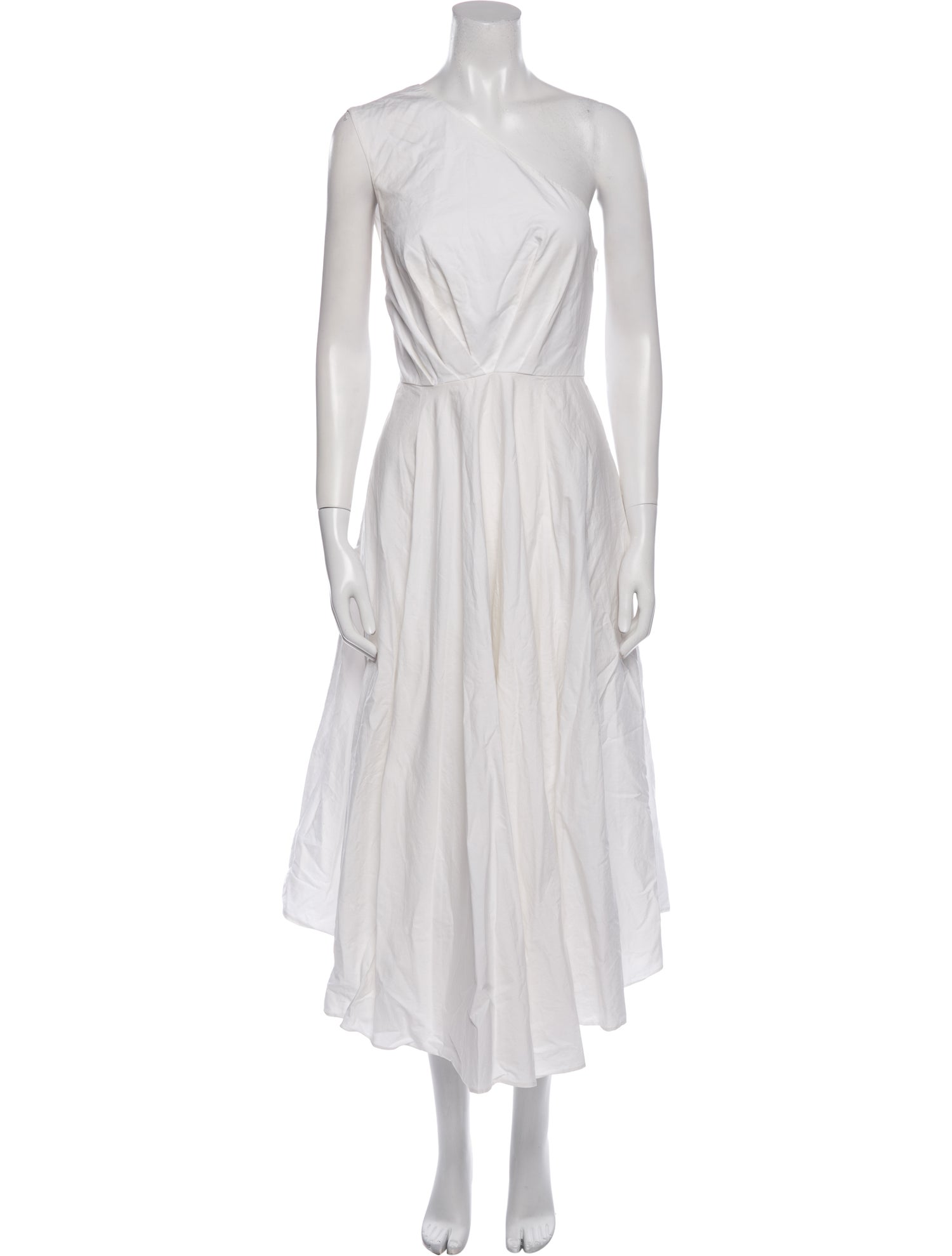 Tibi One-Shoulder Long Dress