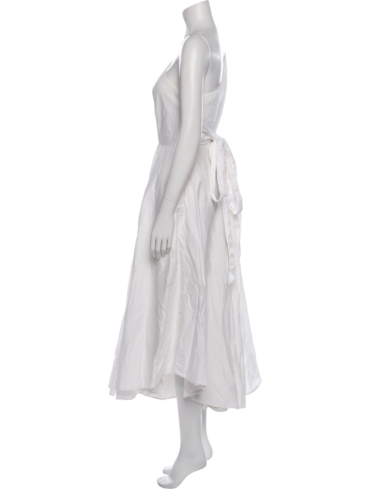 Tibi One-Shoulder Long Dress