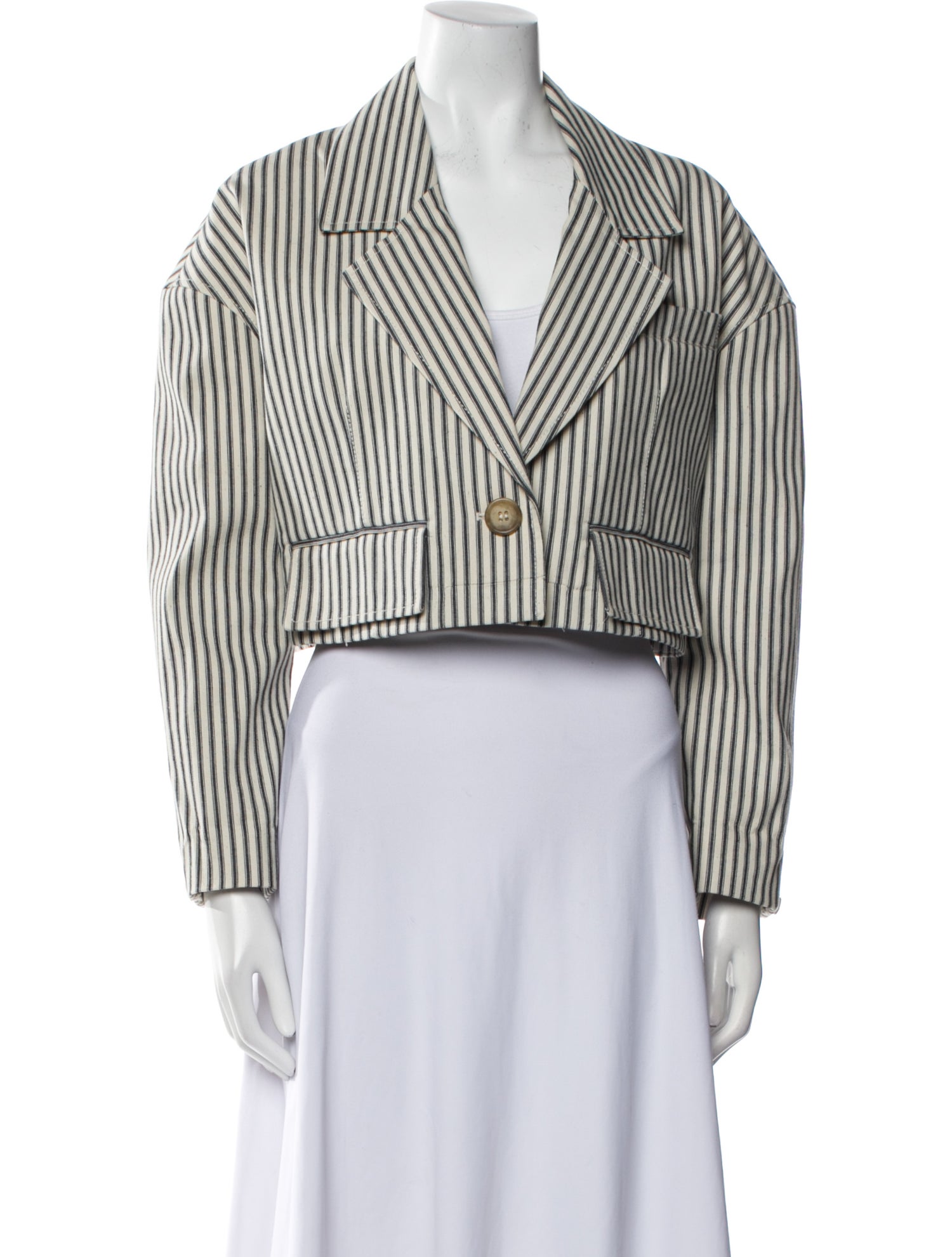 Tibi Striped Blazer